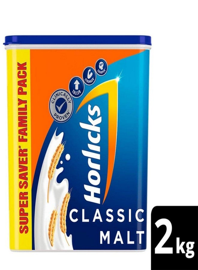 Horlicks Health & Nutrition Drink - 2Kg Refill Pack (Classic Malt) - Image 2